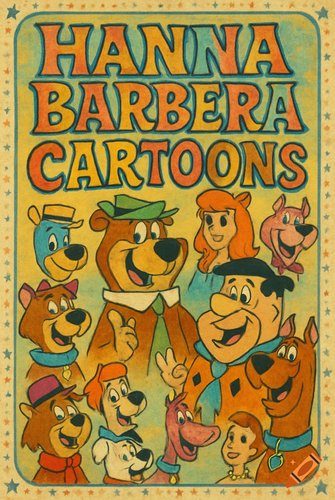 Hanna-Barbera Cartoons poster