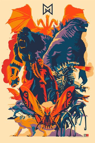 Monsterverse Universe poster