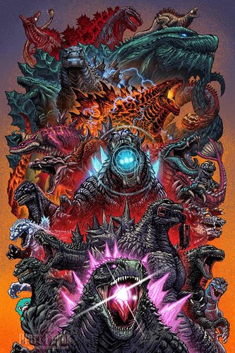 Godzilla Collection poster