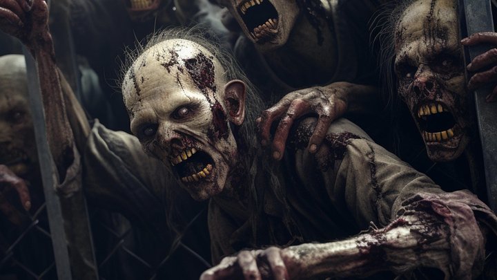 Zombies Halloween Scary