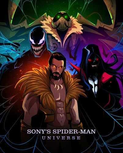 Sony's Spider-Man Universe poster