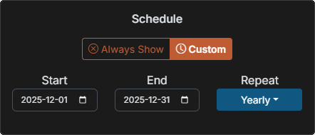 Seasonal Collections