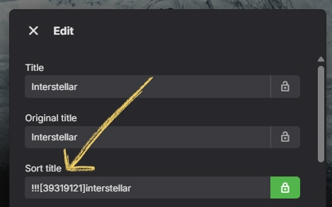 How Newest First will change item sort names.